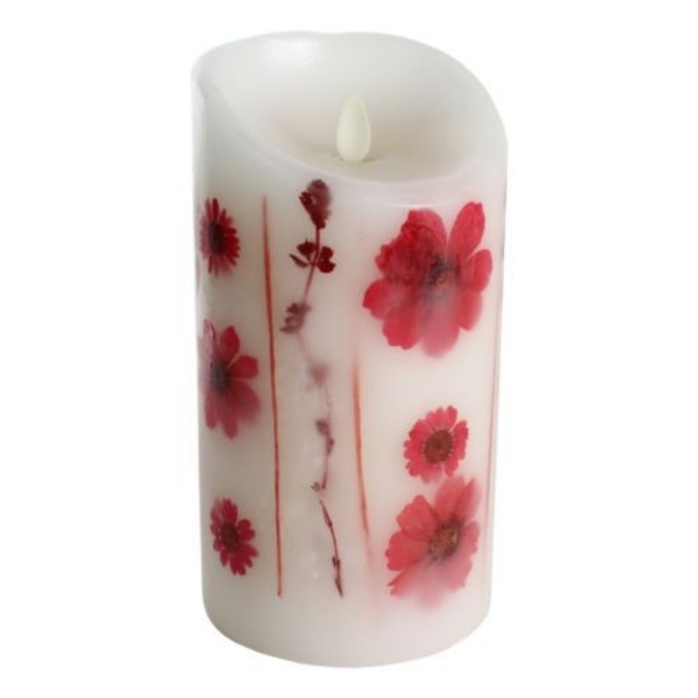 Large limoneira flameless candle.